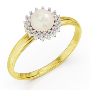 perła, pierścionek, biżuteria, okazja